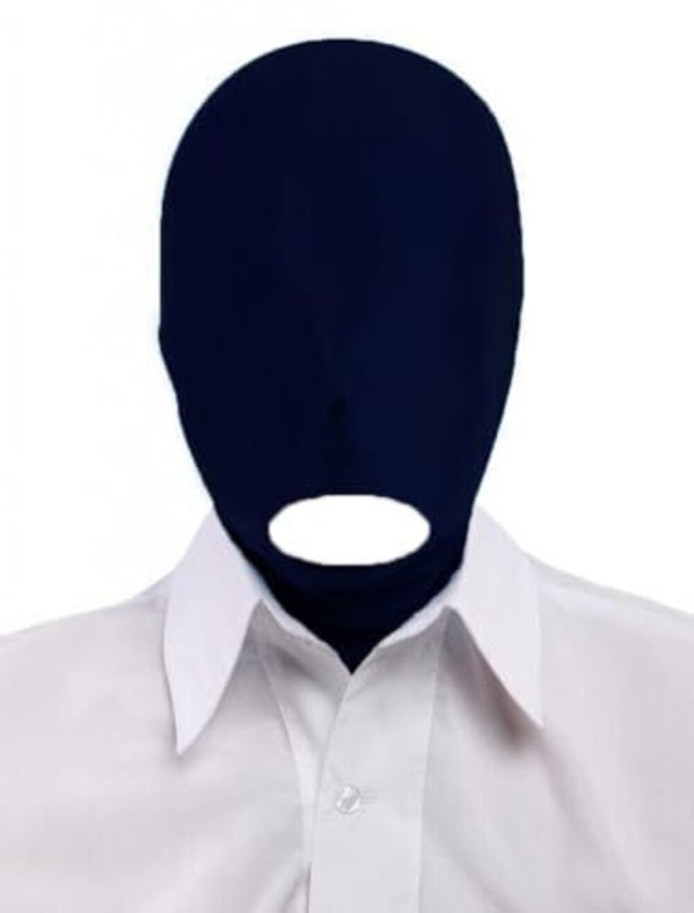 4584 and Spandex Open Mouth Hood Zentai Stretch Mask for Halloween Costumes